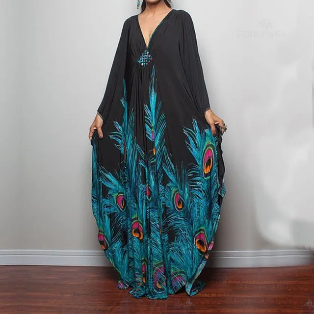 Bohemian Printed Kaftan in Various Styles