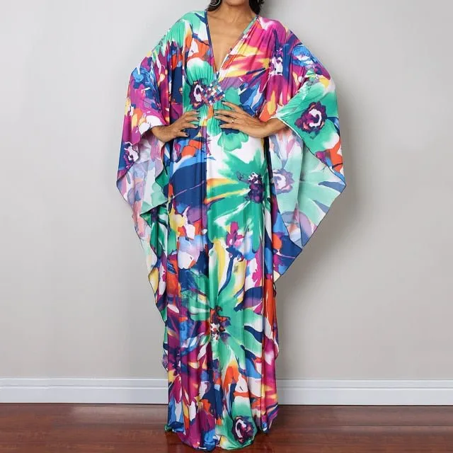 Bohemian Printed Kaftan in Various Styles