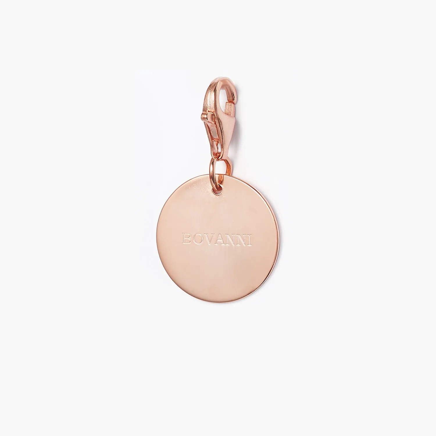 BOVANNI Logo Charm Pendant