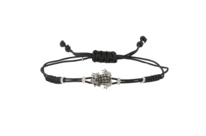 Bracelet Frog White Gold & Champagne Diamonds