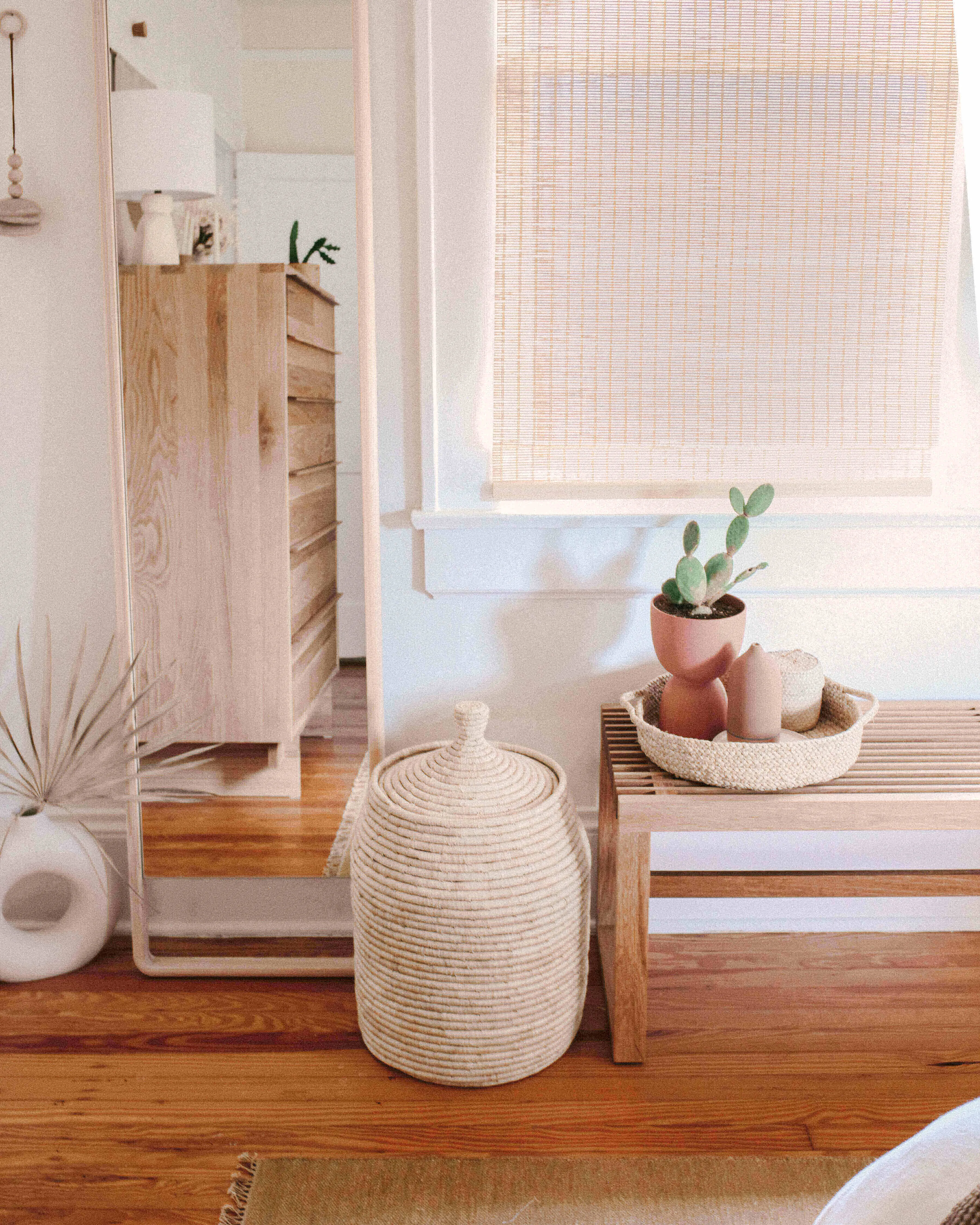 Braided Raffia Tray
