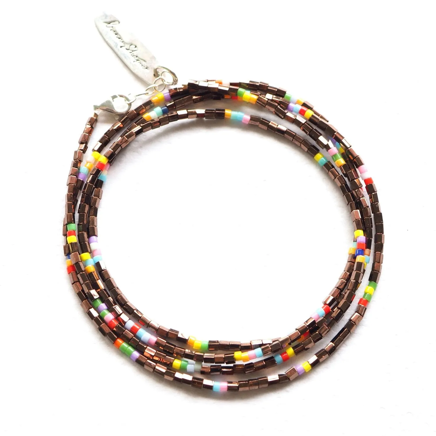 Bunny Shapiro Beaded Wrap Bracelet