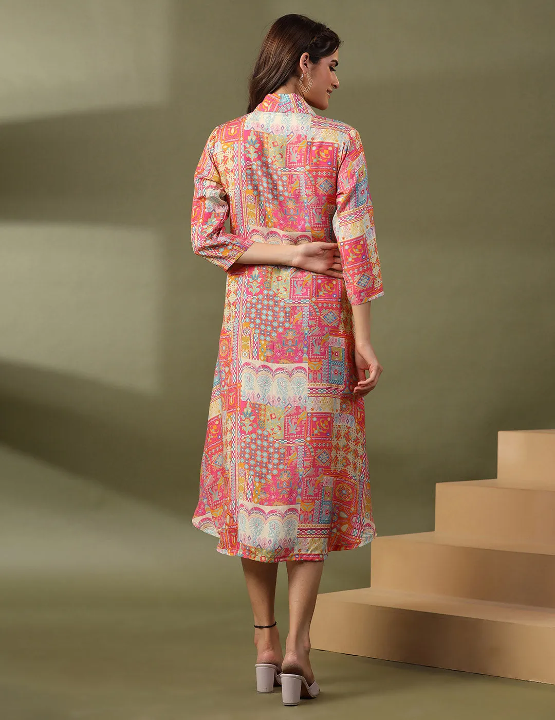 Buy Multi Muslin Ethnic Dress For Women Online In India - Zola