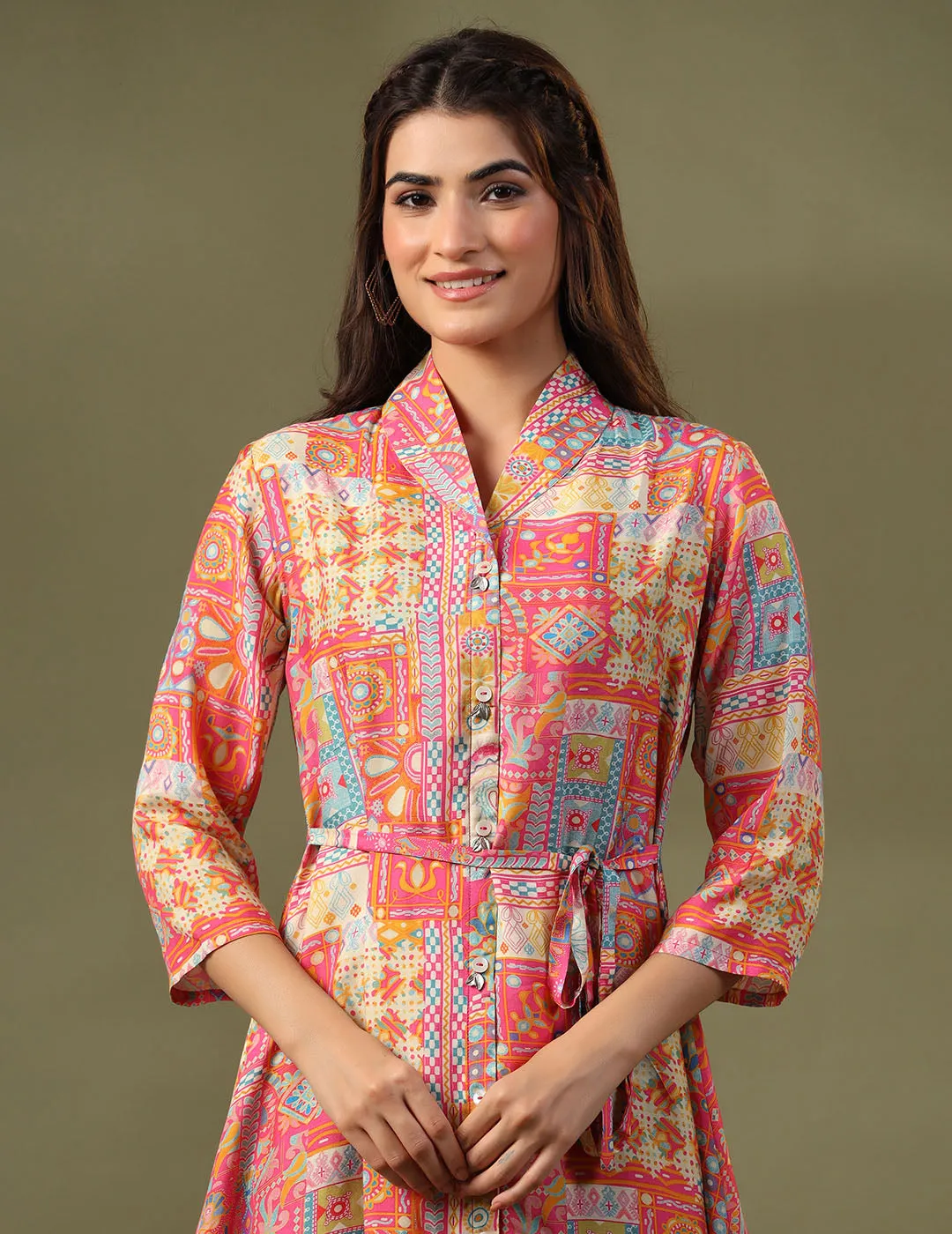 Buy Multi Muslin Ethnic Dress For Women Online In India - Zola