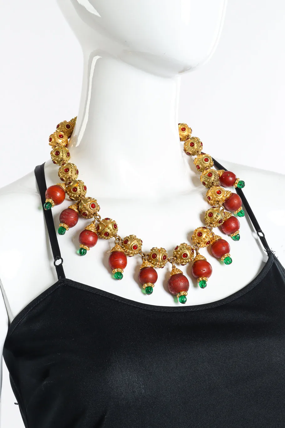 Cabochon Bauble Necklace