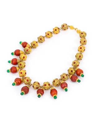 Cabochon Bauble Necklace