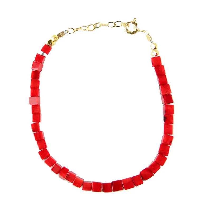 Callisto Bracelet - Coral (WS)