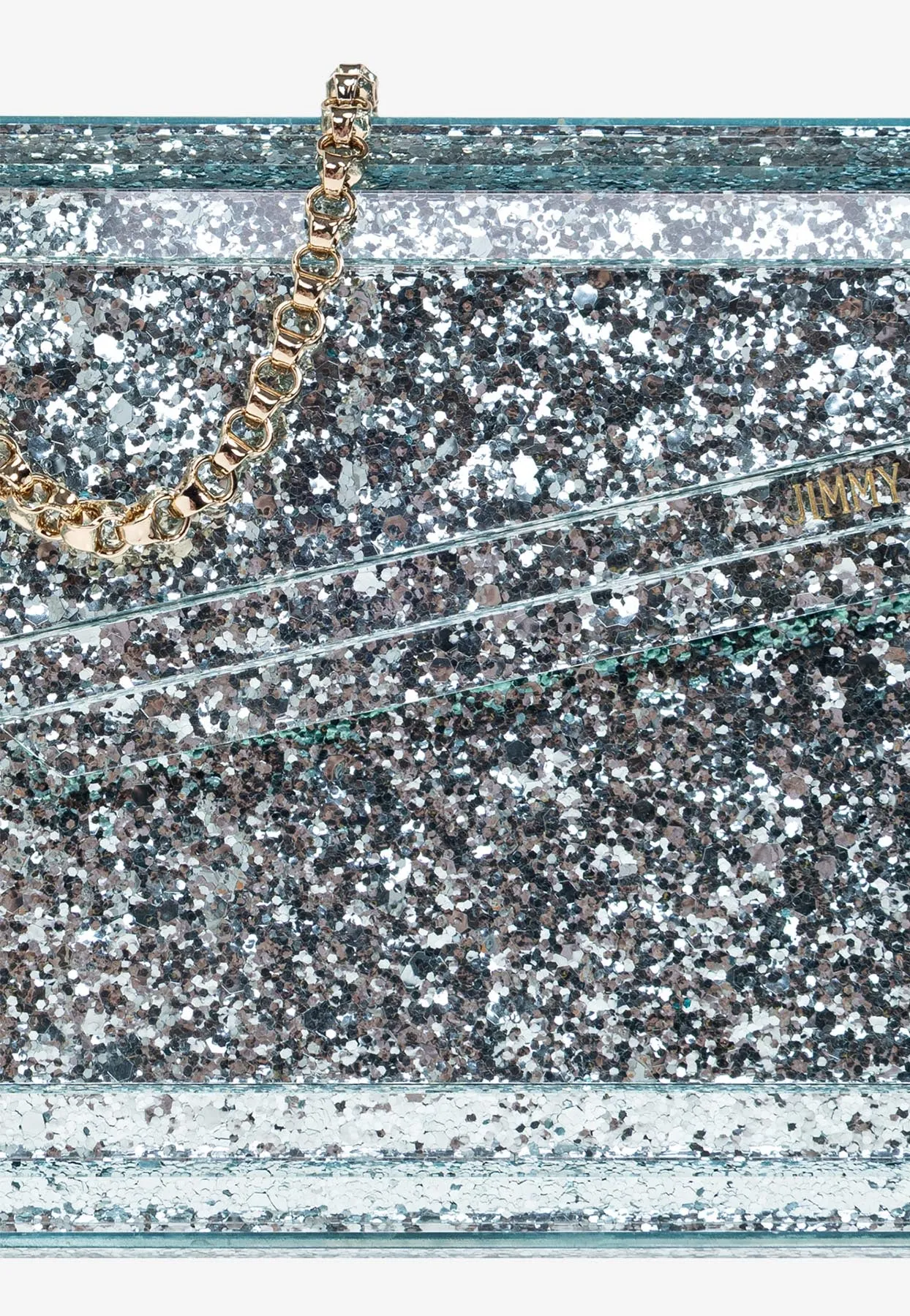 Candy Glittered Clutch Bag