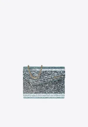 Candy Glittered Clutch Bag
