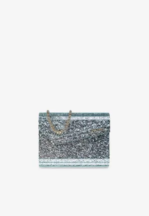 Candy Glittered Clutch Bag