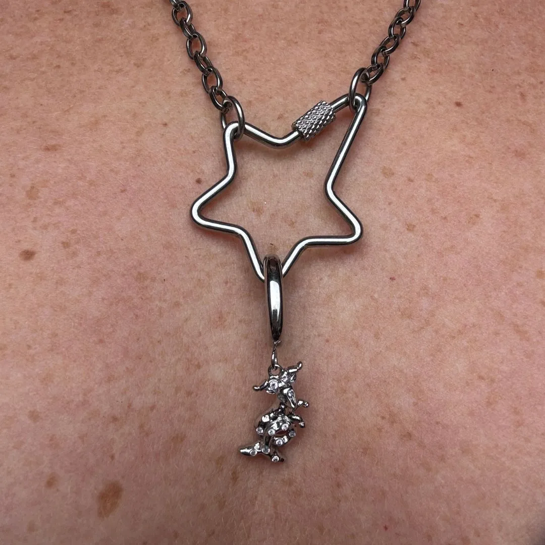 Capricorn Charm Silver
