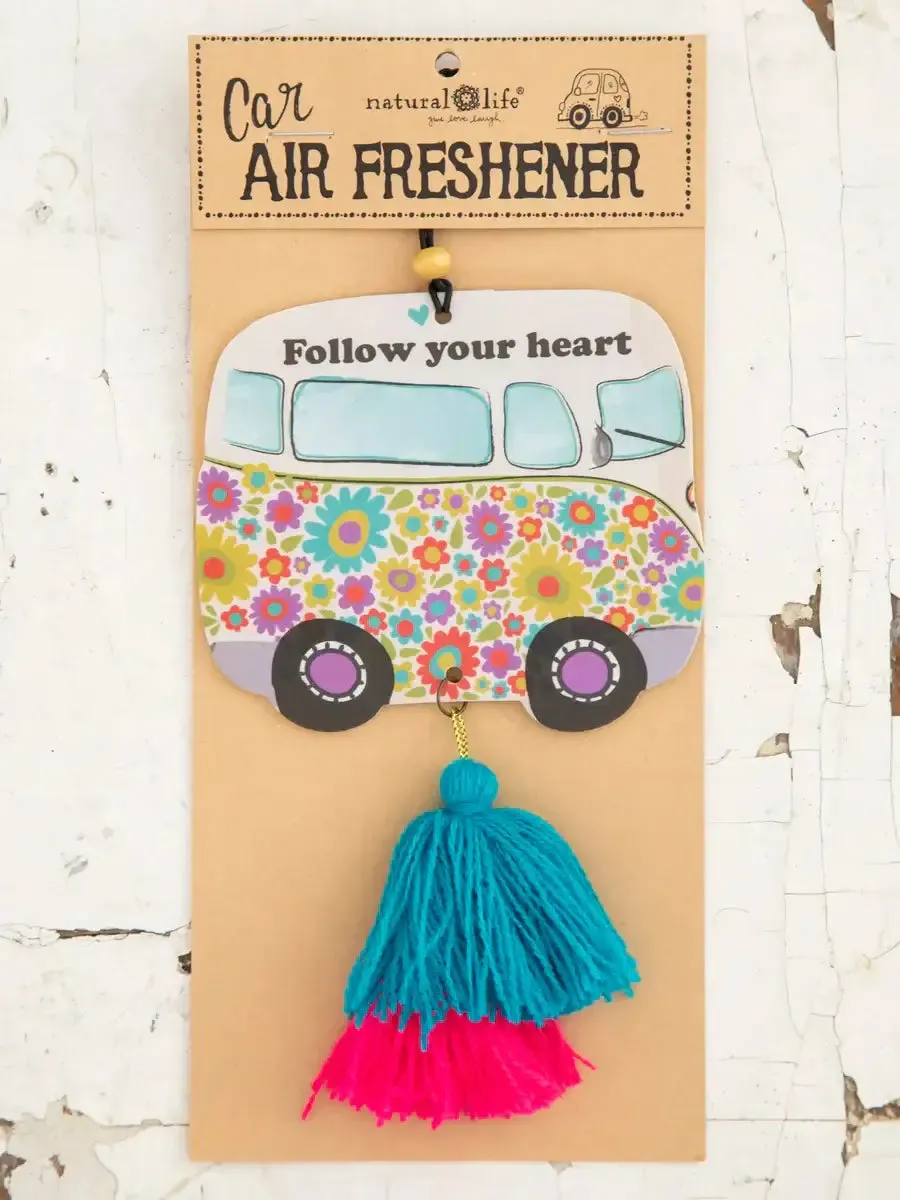 CAR AIR FRESHENER -  GROOVY VAN