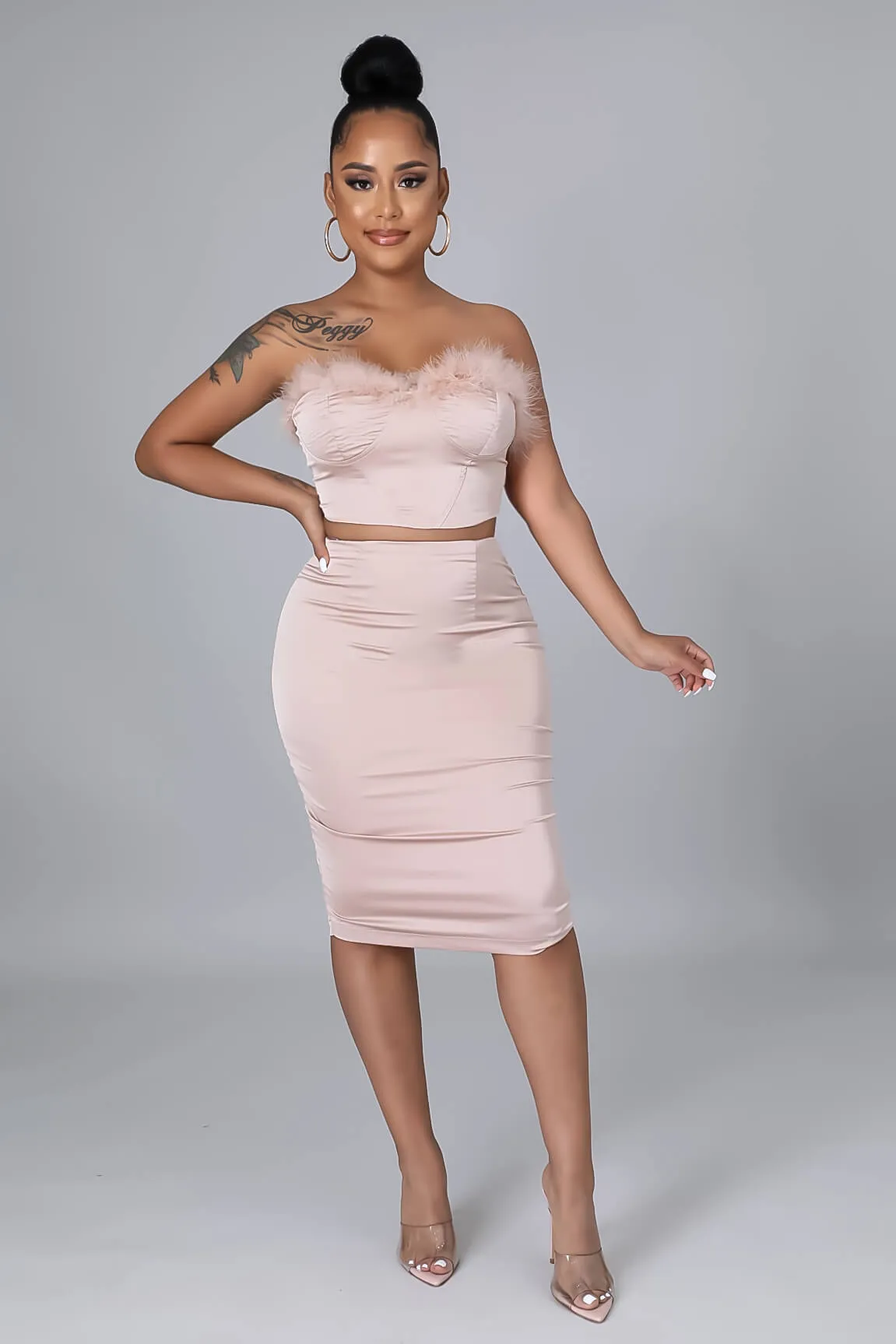 Catch Me If You Can Skirt Set