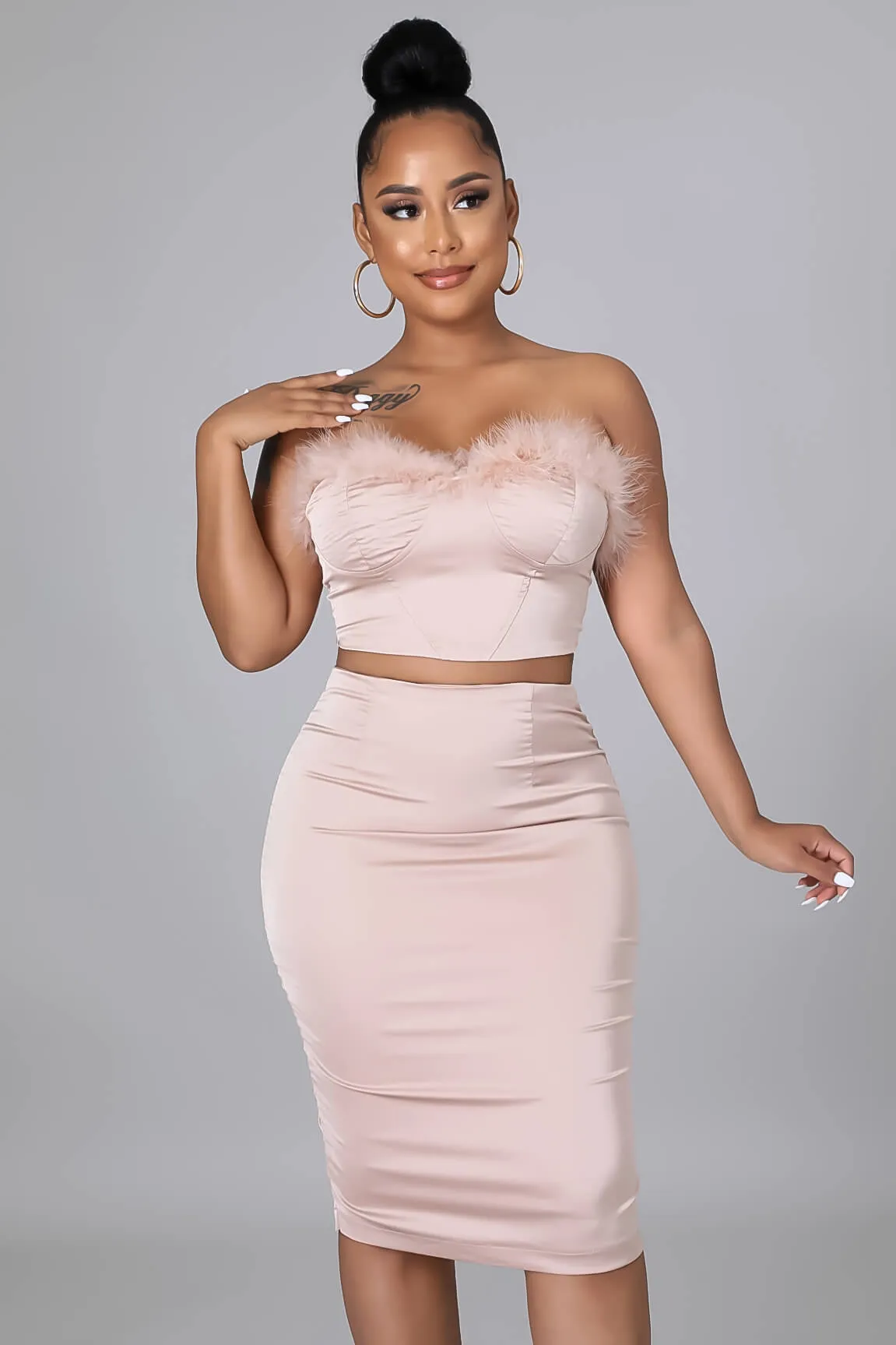 Catch Me If You Can Skirt Set