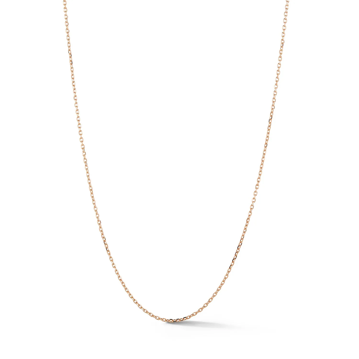 CHAIN 1 - 18K GOLD CHAIN LINK NECKLACE