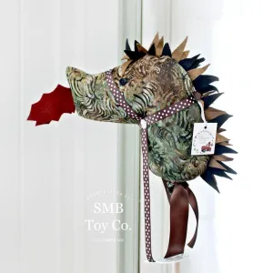 Child's Toy Stick Horse - Dragon Hobby Horse