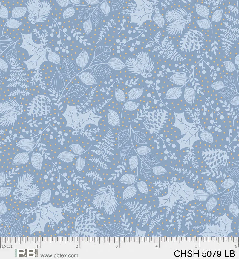 Christmas Shimmer Light Blue