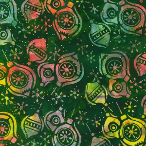 Christmastime Batiks Forest
