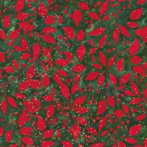 Christmastime Batiks Holly - (1)