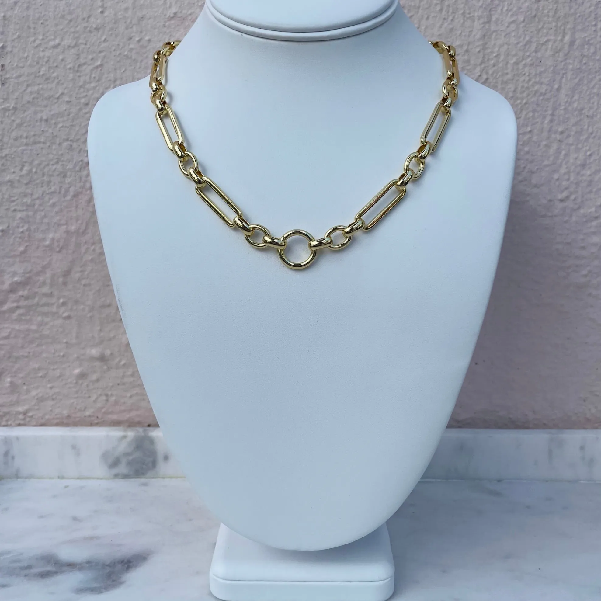 Chunky Link Chain Gold Filled