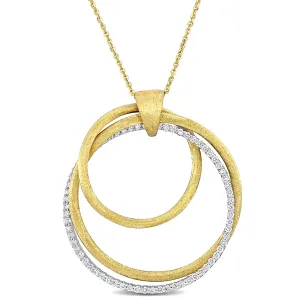 Circle Diamond Fashion Pendant