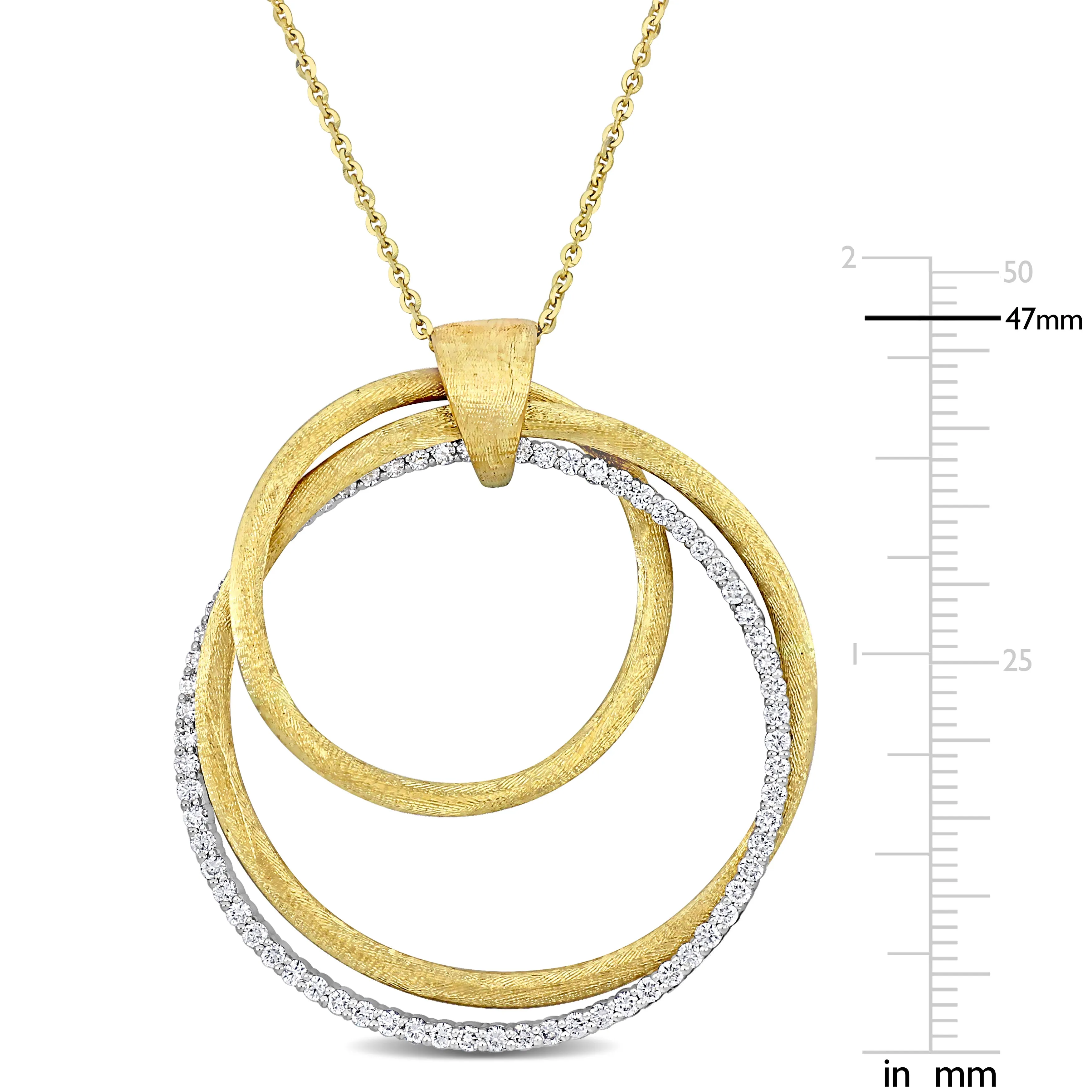 Circle Diamond Fashion Pendant