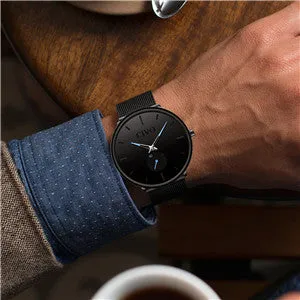 CIVO Ultra-Slim Minimalist Quartz Watch