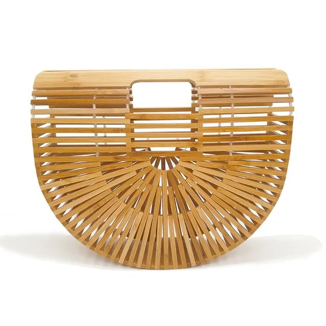 Clutch And Women Wooden Bag Handbags Shipping updates Purses Bamboo Adjustable