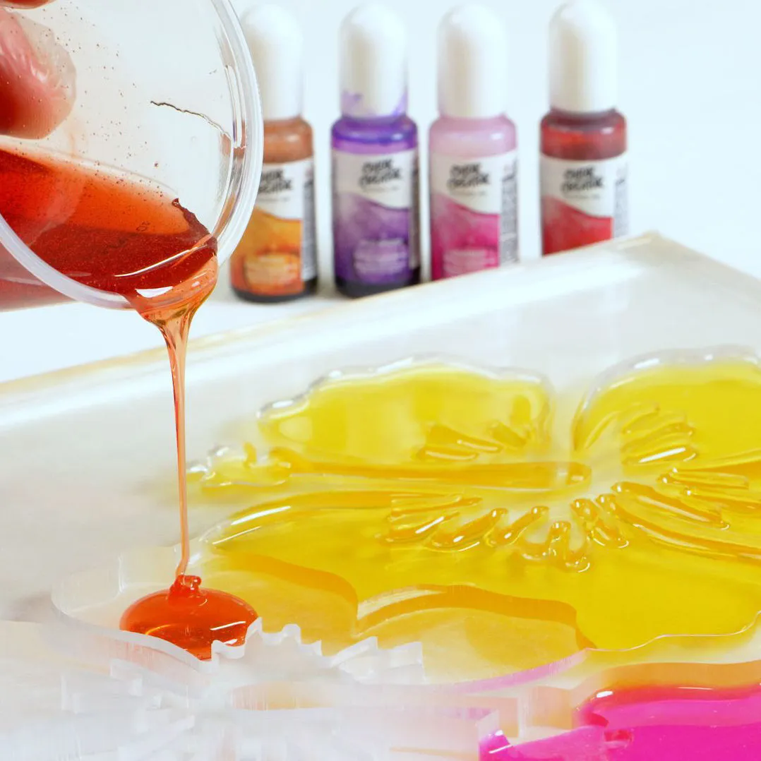 Color Creator Premier Kit 20 - Mica Powders Alcohol Inks & Glitters
