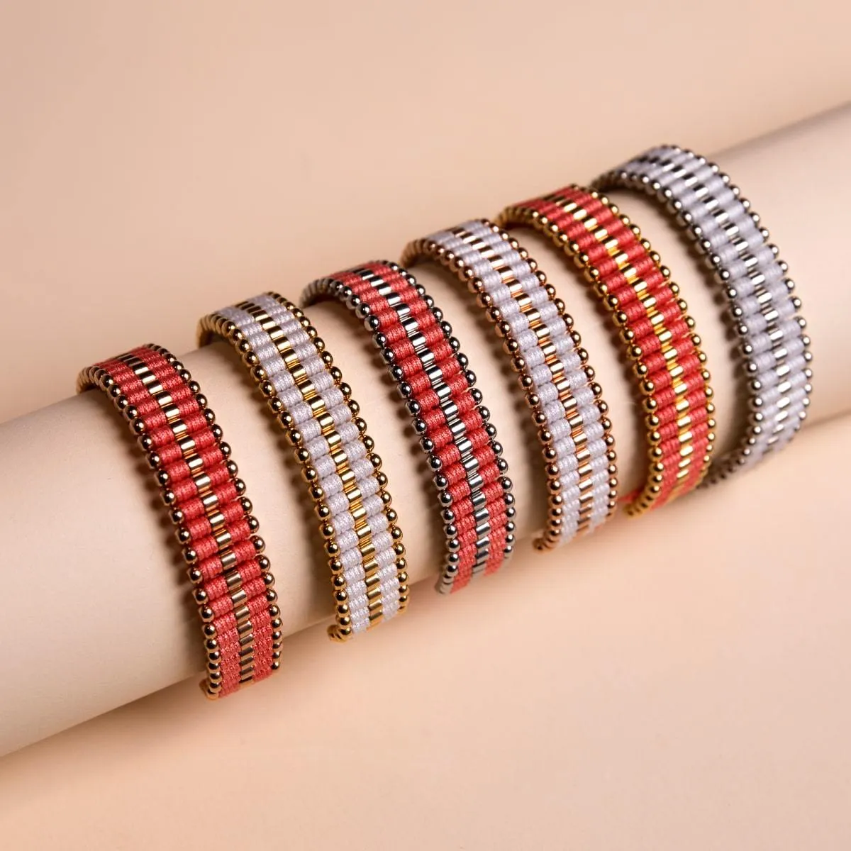 Coral | 18k Gold | Amici Bracelet