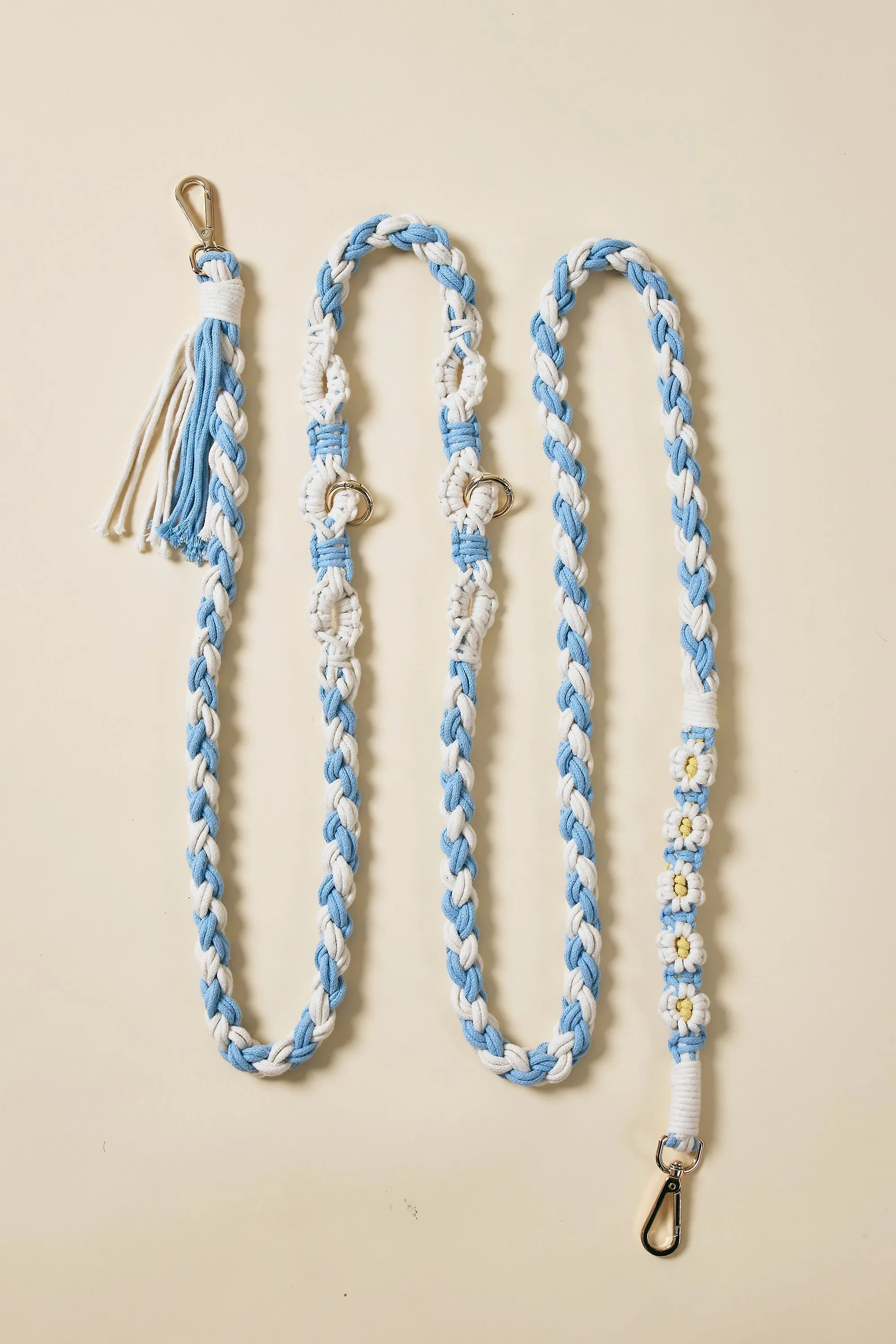 [COSONNE] Flower Macrame Hands Free Pet Leash(for pet)