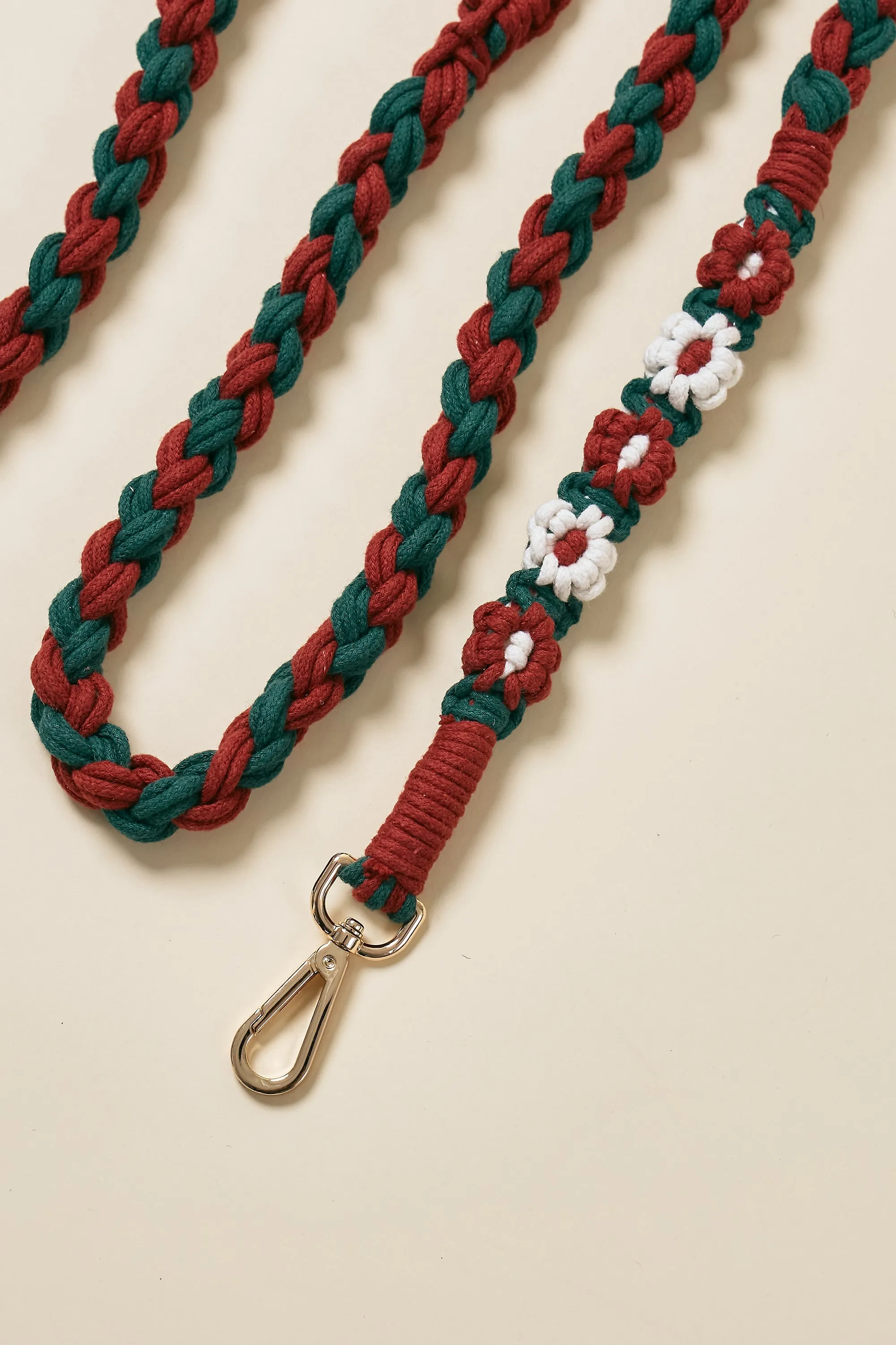 [COSONNE] Flower Macrame Hands Free Pet Leash(for pet)