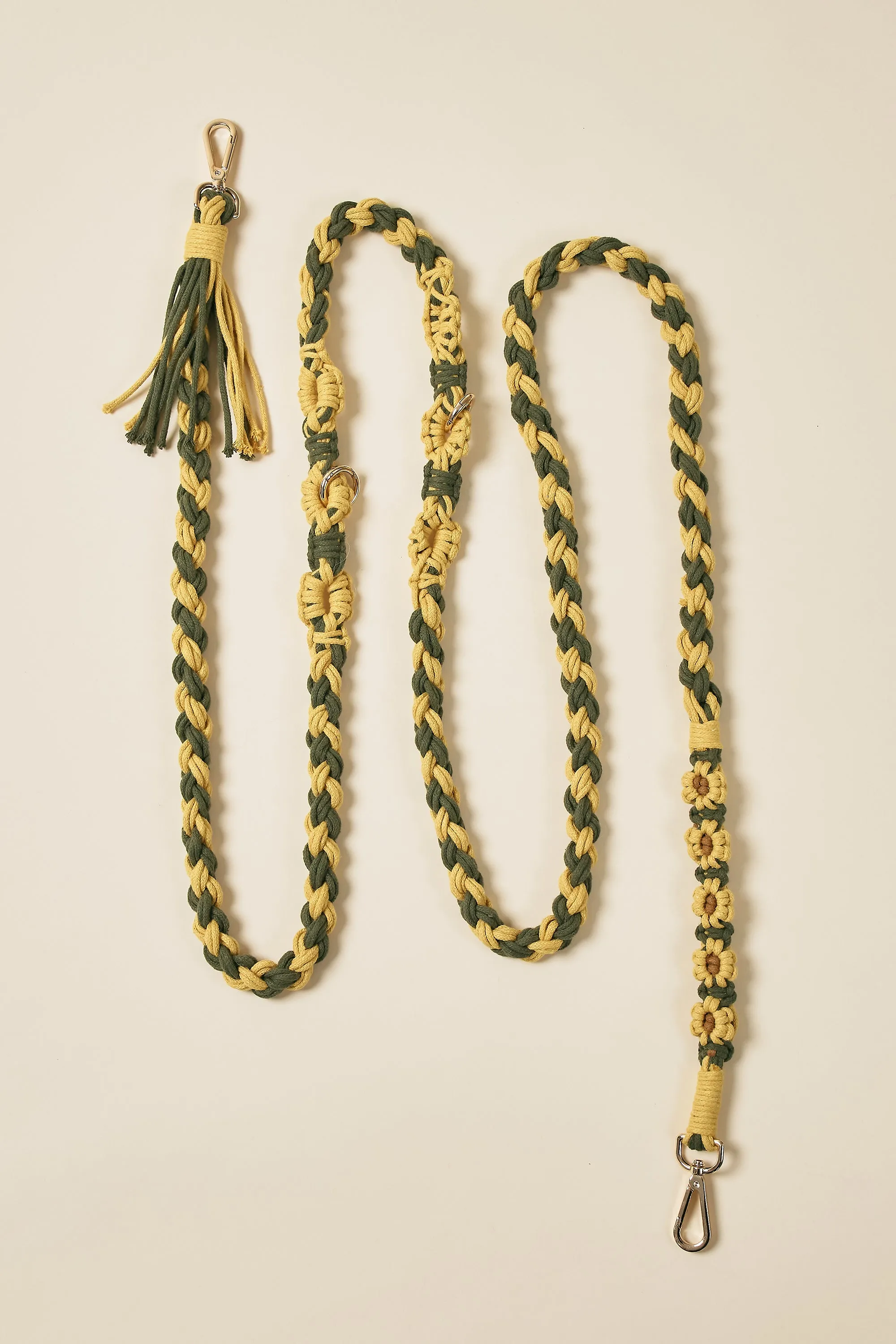 [COSONNE] Flower Macrame Hands Free Pet Leash(for pet)