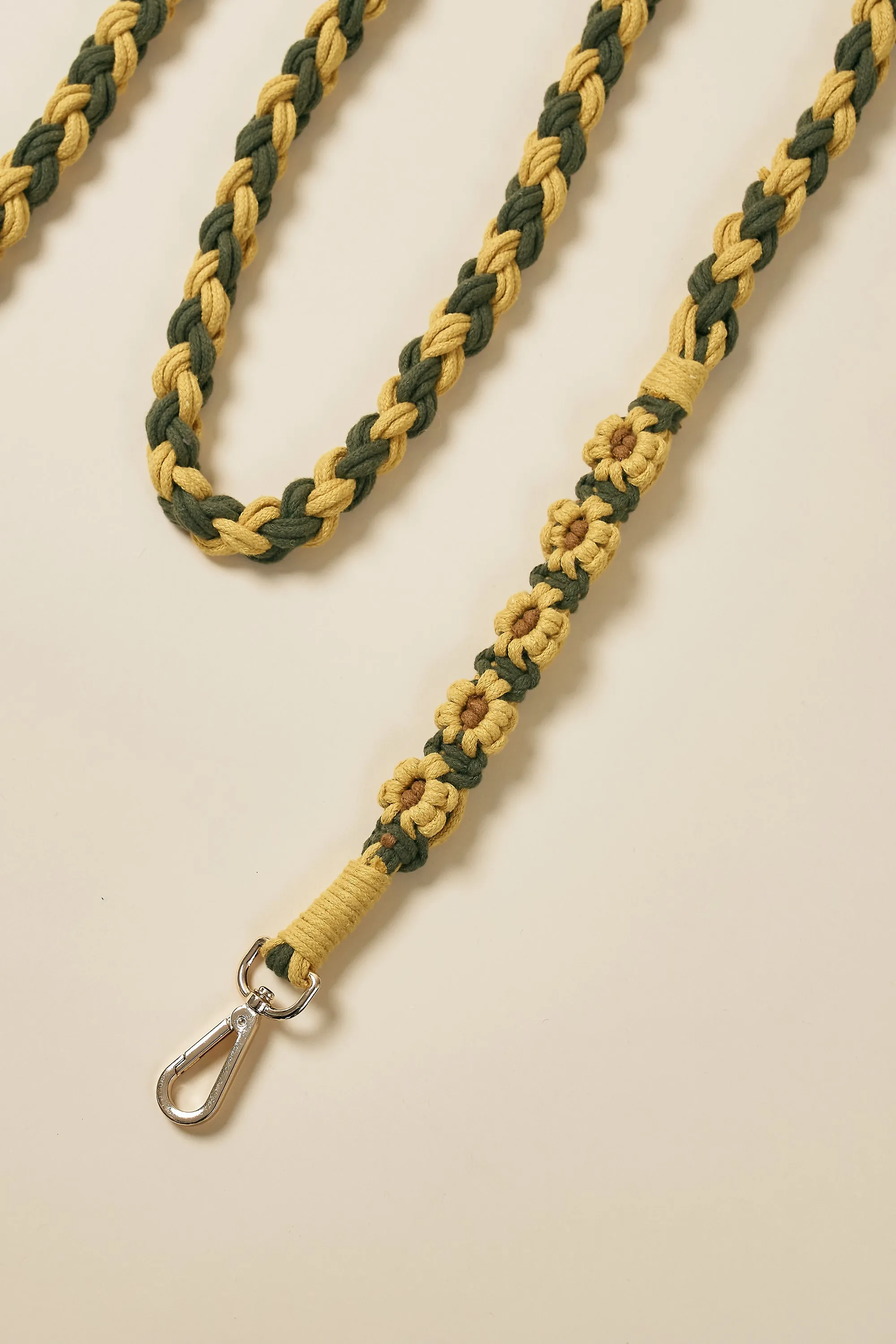 [COSONNE] Flower Macrame Hands Free Pet Leash(for pet)