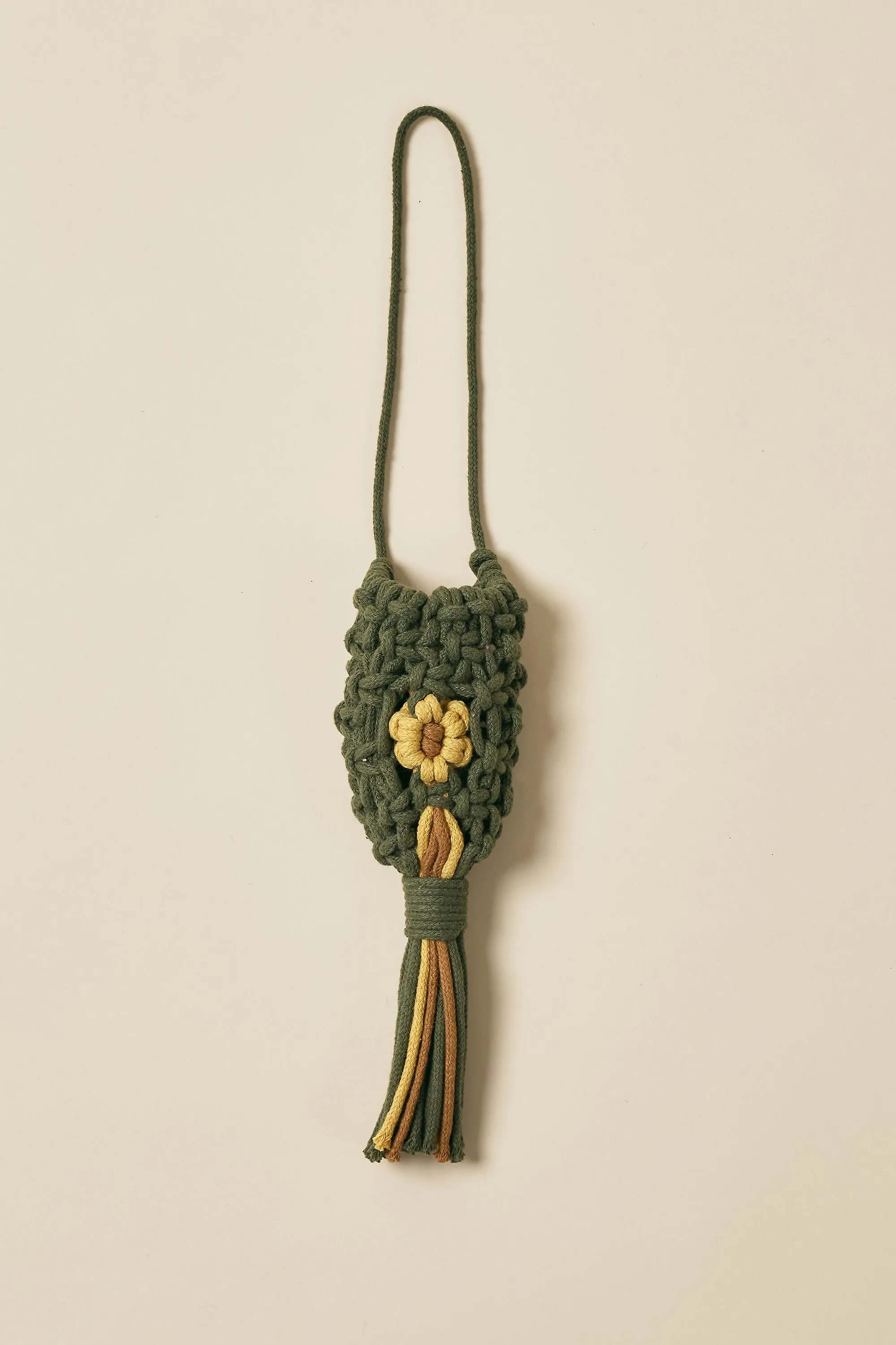 [COSONNE] Flower Macrame Pet Waste Dispenser