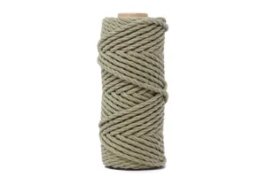 Cotton Rope Zero Waste 5 Mm - 3 Ply - Oregano
