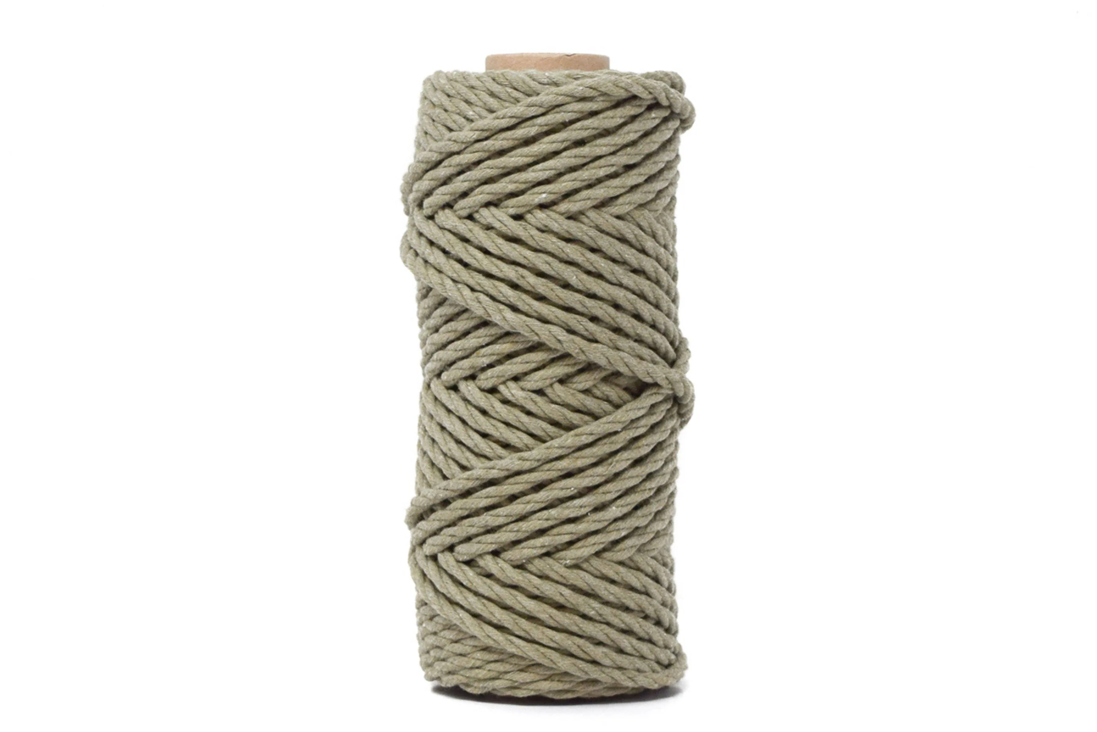 Cotton Rope Zero Waste 5 Mm - 3 Ply - Oregano
