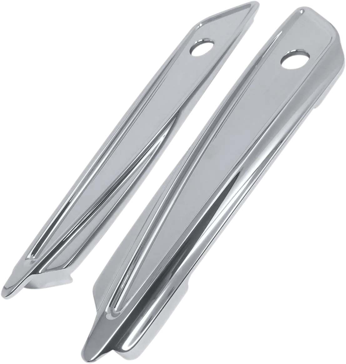 Covingtons C1810-T Saddlebag Hinge Covers - Ripper - Tungsten Gray