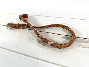 Cowhide Laced Leather Wither Strap