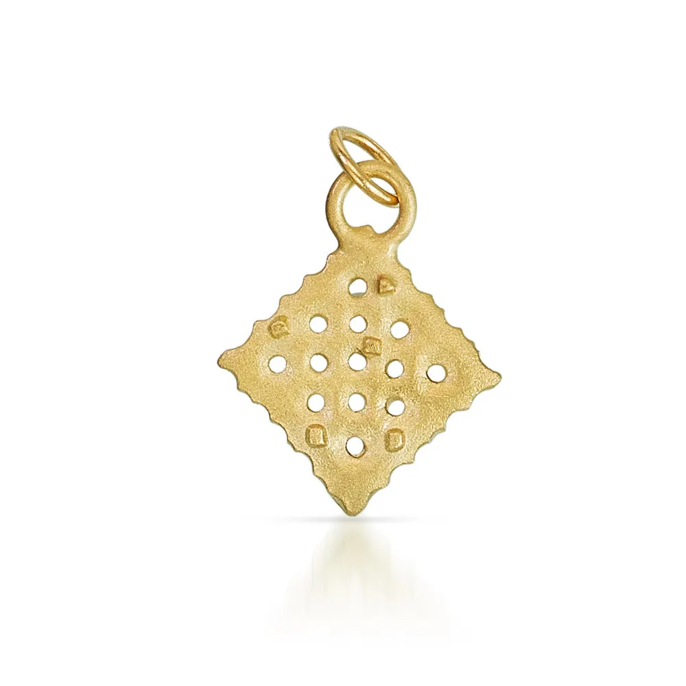 Cracker Charm in Gold