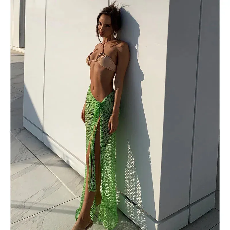 Croche swimwear cover up