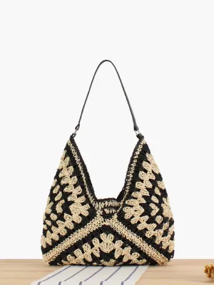 Crochet Macrame Shoulder Bag