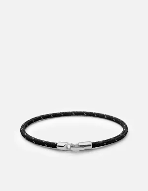 Cruz Rope Bracelet, Sterling Silver