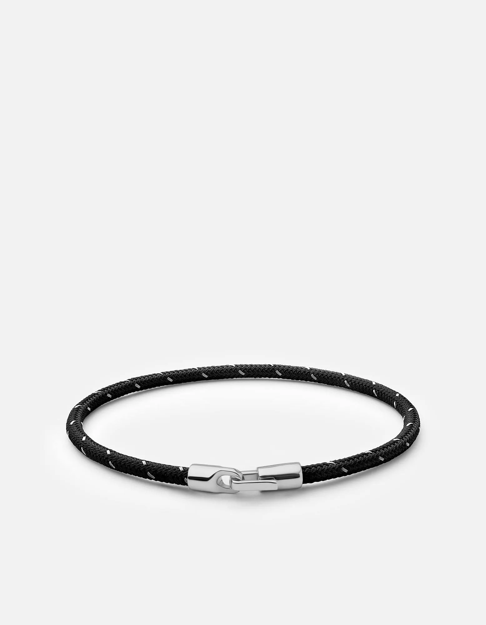 Cruz Rope Bracelet, Sterling Silver