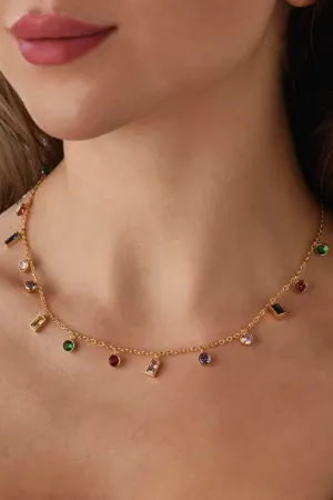Crystal Charms Necklace