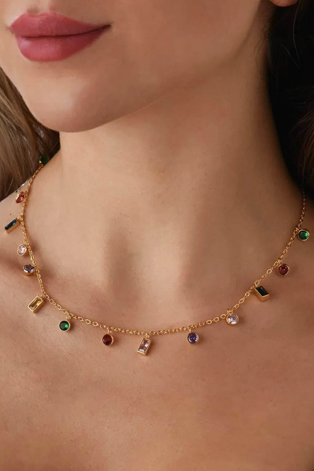 Crystal Charms Necklace