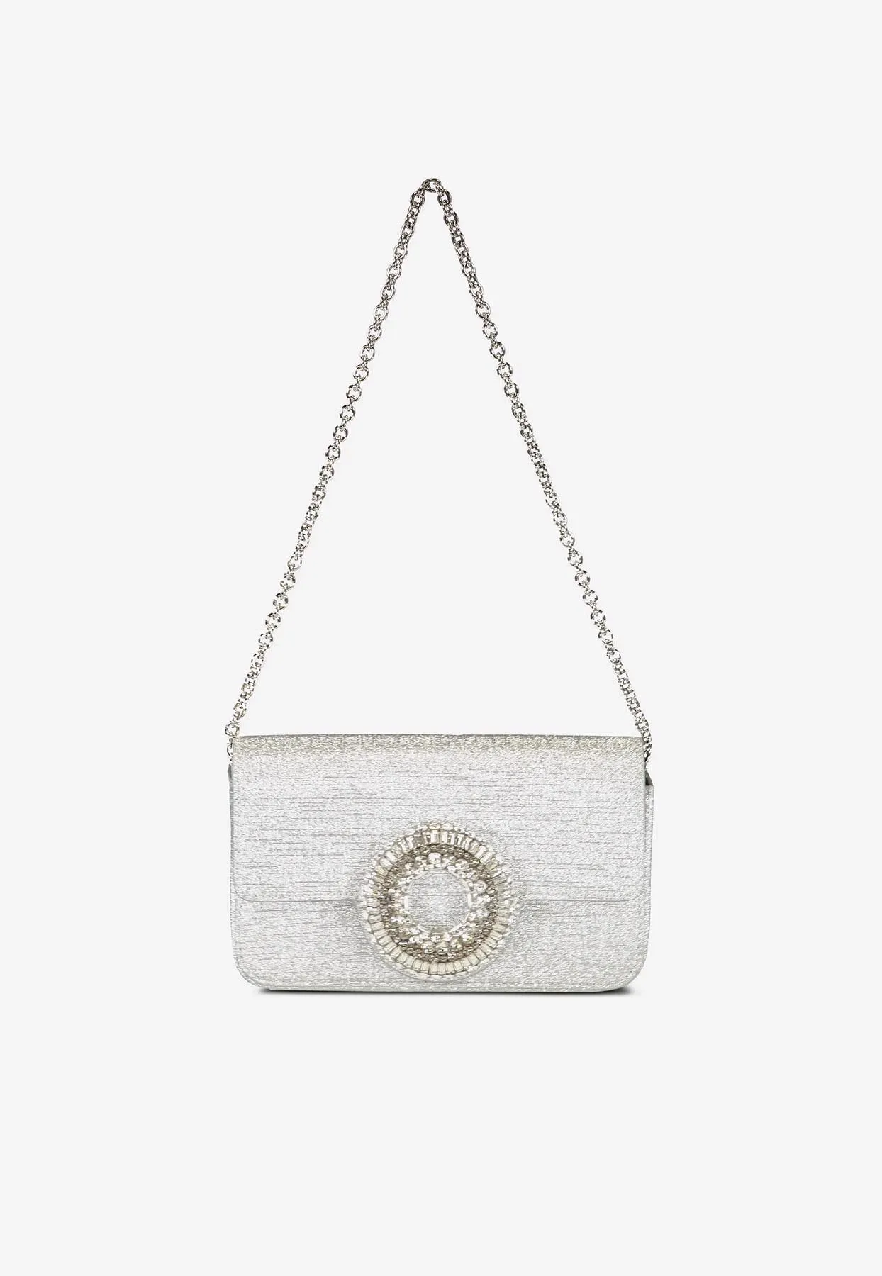 Crystal Hoop Shoulder Bag