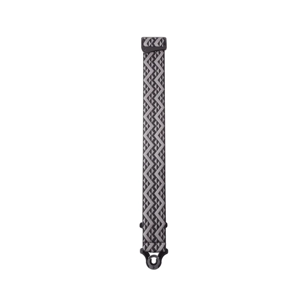 D'Addario 50mm Auto Lock Guitar Strap, Black Geometric Padded