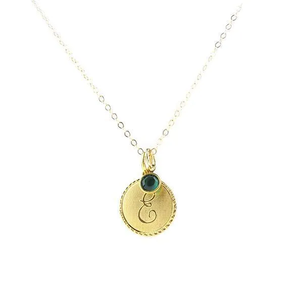 Dalton Birthstone Necklace