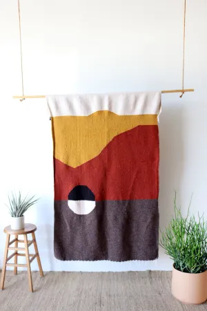 Death Valley Design // Handwoven Blanket